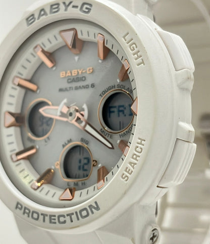 CASIO 腕時計 Baby-G ソーラー ホワイト BGA-2500 レディース カシオ