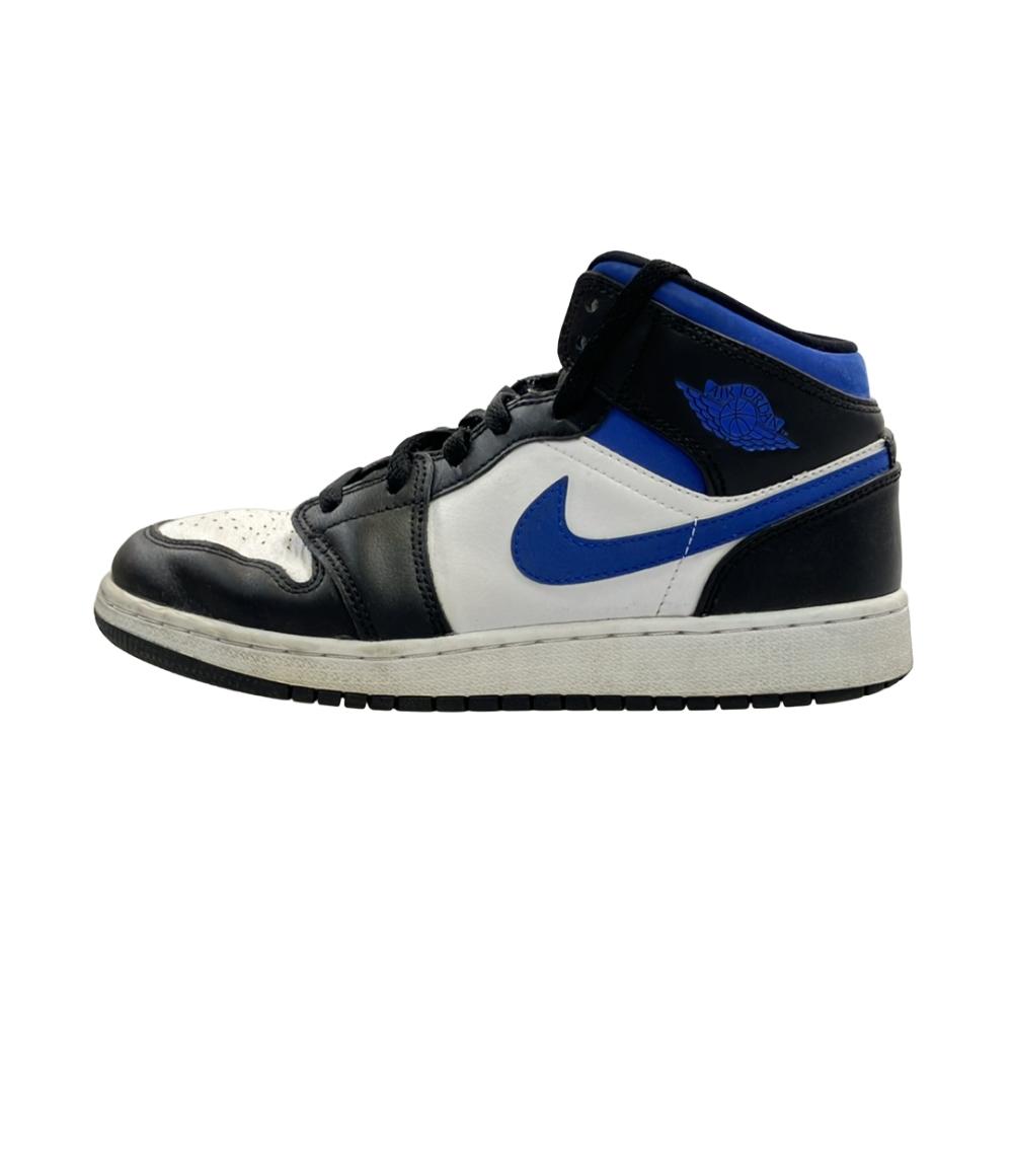 ナイキ ミドルカットスニーカー AIR JORDAN 1 GS 554725-140 キッズ SIZE 24.0 (M) NIKE