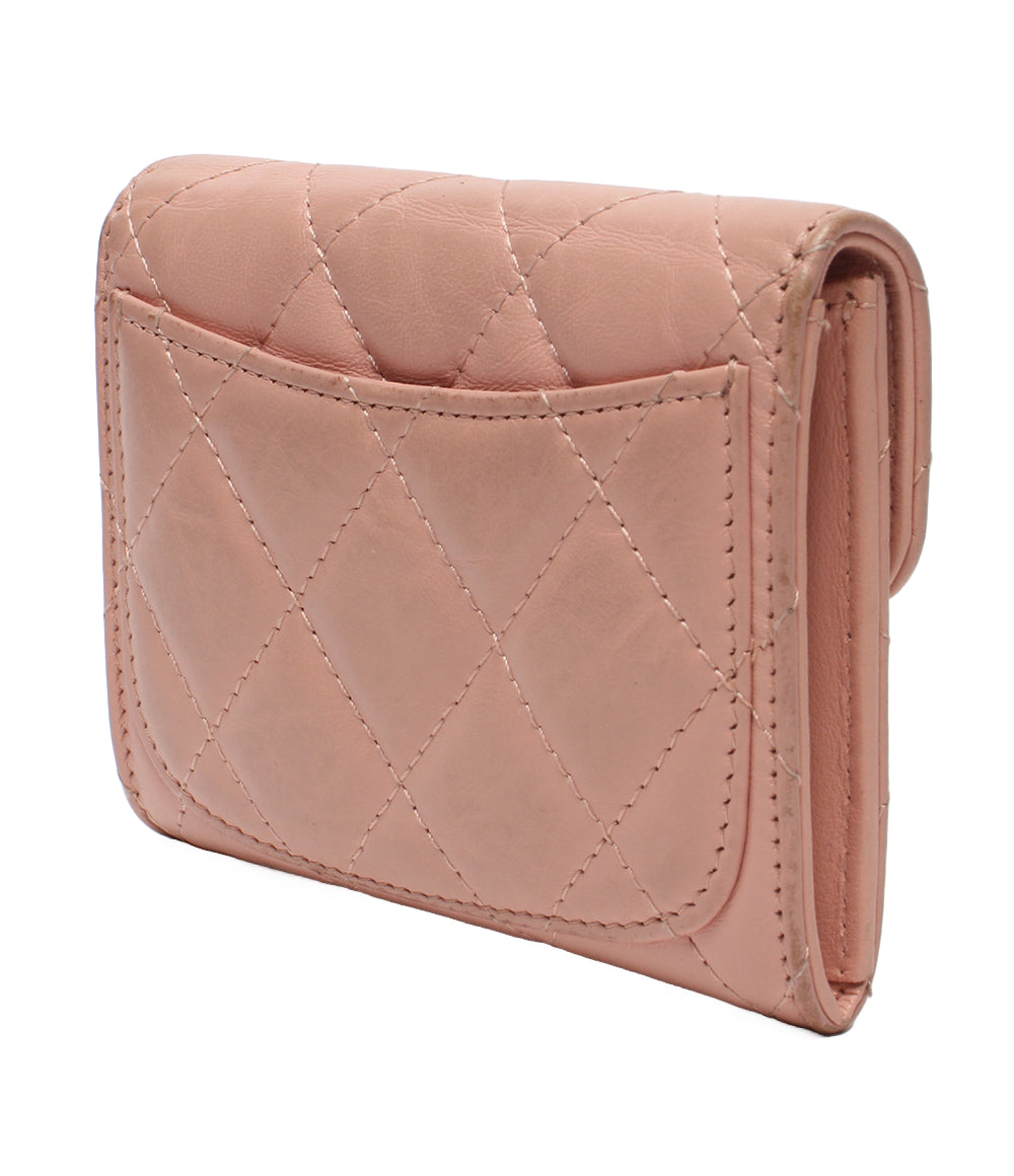 CHANEL カードケース ゴールド金具 マトラッセ 2.55 レディース シャネル