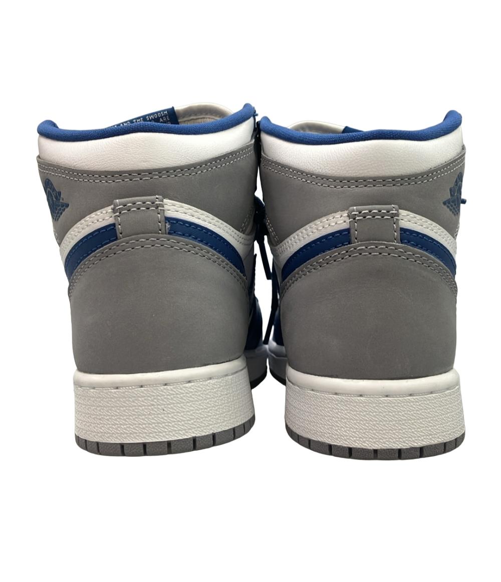 美品 NIKE ハイカットスニーカー エア ジョーダン 1 レトロ HI OG GS FD1437-410 キッズ SIZE 22.5 ナイキ