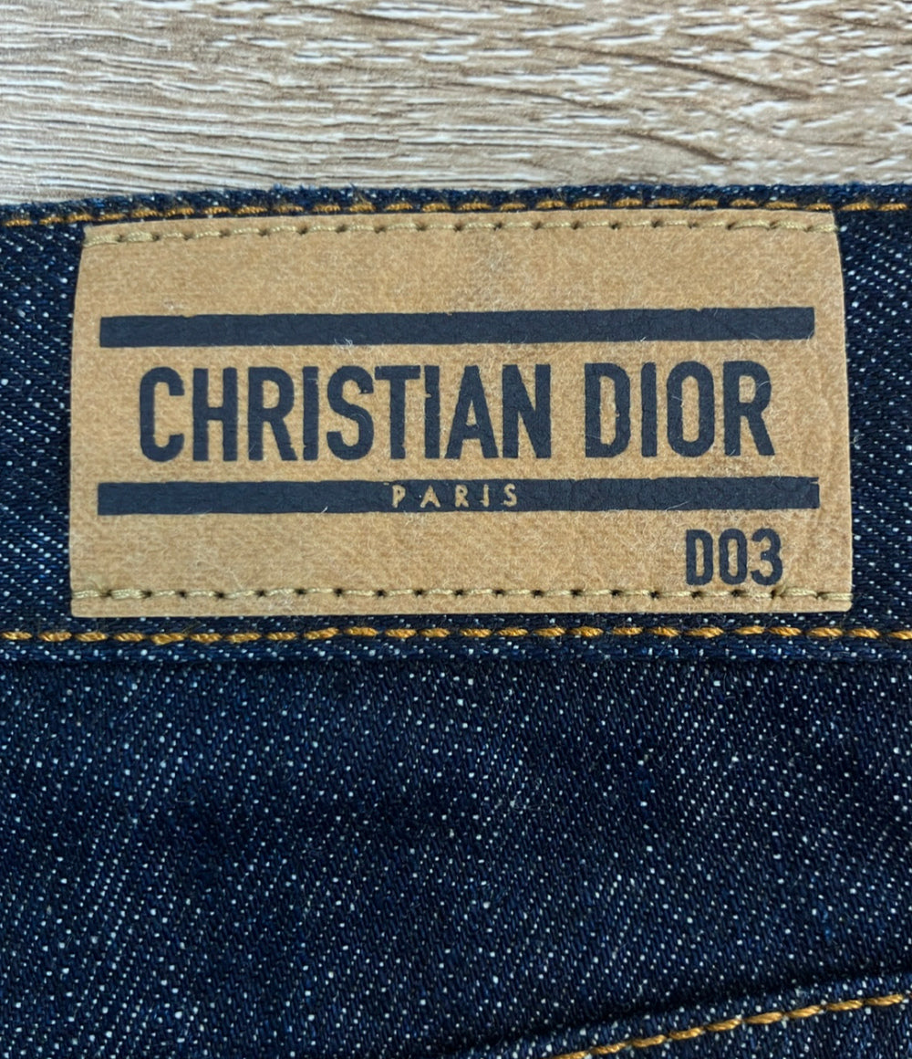 美品 Christian Dior デニムパンツ インディゴ 222P03A3524 レディース SIZE 32 (XS) クリスチャンディオール