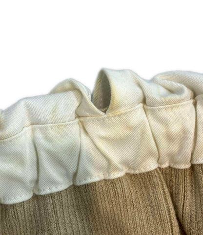 アディアム ノースリーブワンピース フリル袖 レディース SIZE S ADEAM