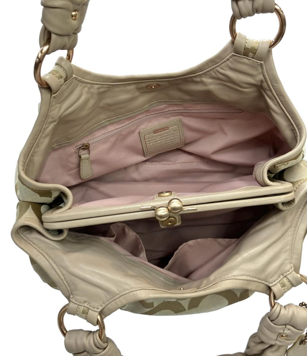 COACH トートバッグ キャンバス レザー オプアート 13441 レディース コーチ