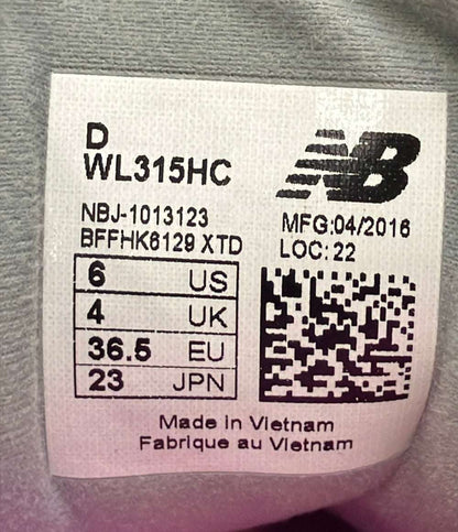 NEW BALANCE ローカットスニーカー WL315HC レディース SIZE 23.0 ニューバランス