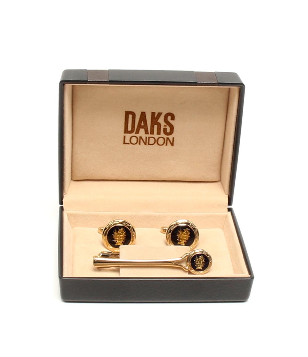 DAKS タイピン タイバー カフス 2点セット メンズ ダックス