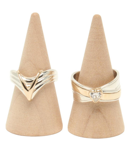 美品 ヴァンドーム リング 指輪 K10 SV925 2点セット レディース VANDOME