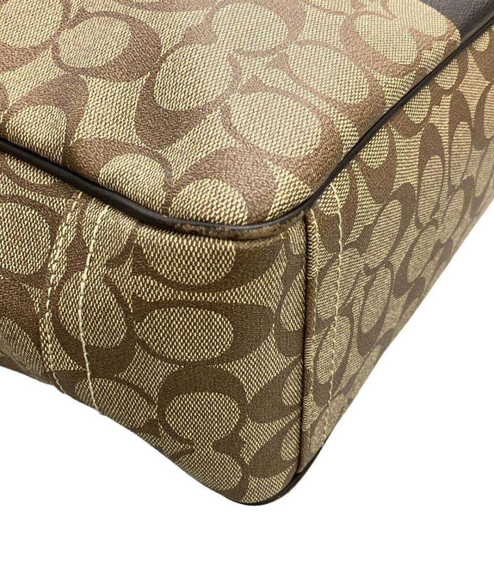 COACH トートバッグ キャンバス シグネチャー レディース コーチ