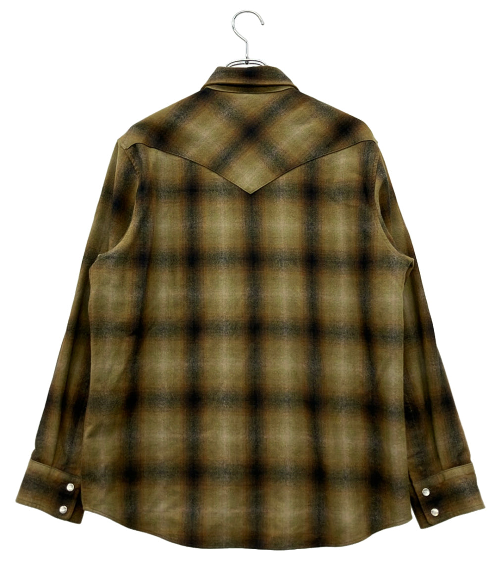 PENDLETON 長袖シャツ ネル チェック柄 01-25-08-11-101 メンズ SIZE L ペンドルトン