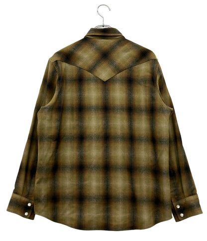 PENDLETON 長袖シャツ ネル チェック柄 01-25-08-11-101 メンズ SIZE L ペンドルトン