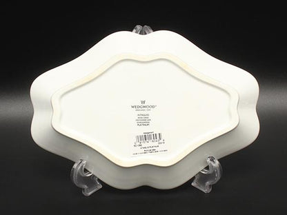 WEDGWOOD ダイヤディッシュ 皿 22cm インタグリオ プラチナ ウェッジウッド
