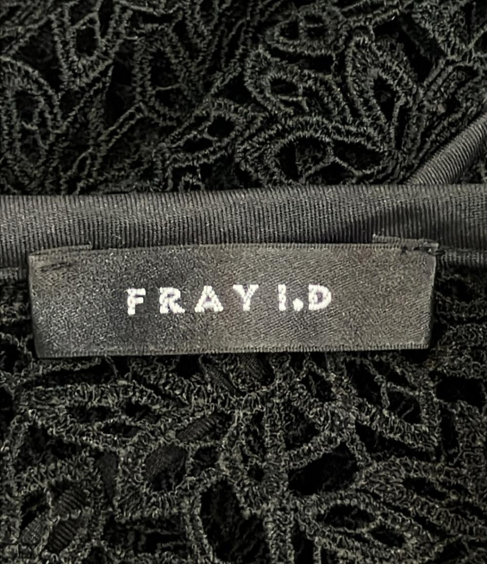 フレイアイディー リーフレースパネルワンピース ペチコート付き レディース SIZE 1 (S) FRAY I.D
