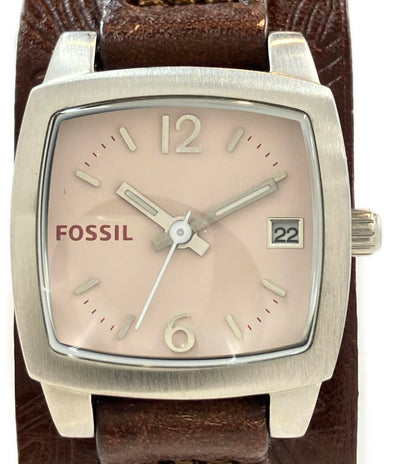 フォッシル 腕時計 クオーツ ピンク レディース FOSSIL