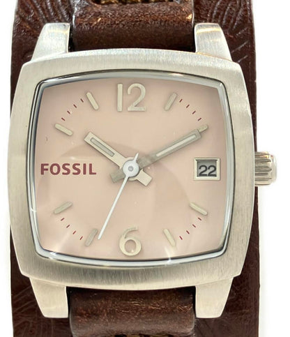 フォッシル 腕時計 クオーツ ピンク レディース FOSSIL