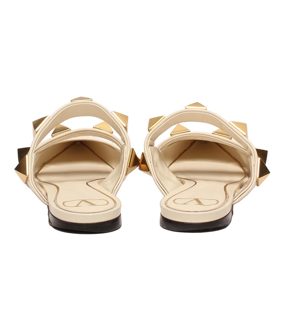 ヴァレンティノ・ガラヴァーニ サンダル ミュール ローマン スタッズ レディース SIZE 37 (M) Valentino Garavani