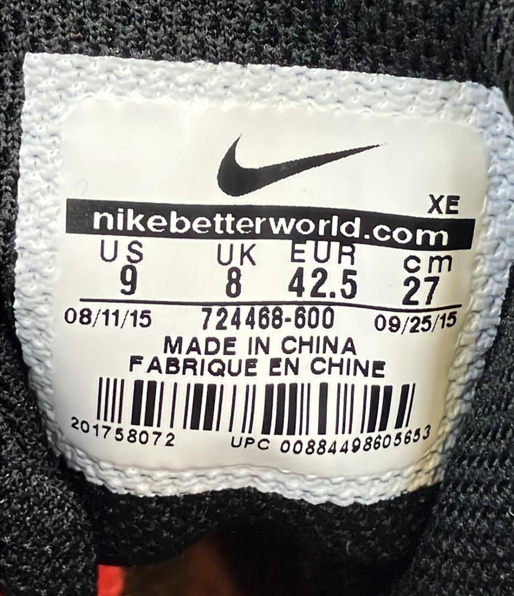 美品 NIKE ランニングシューズ エアズーム スピード ライバル 4 724468-600 メンズ SIZE 27.0 (L) ナイキ