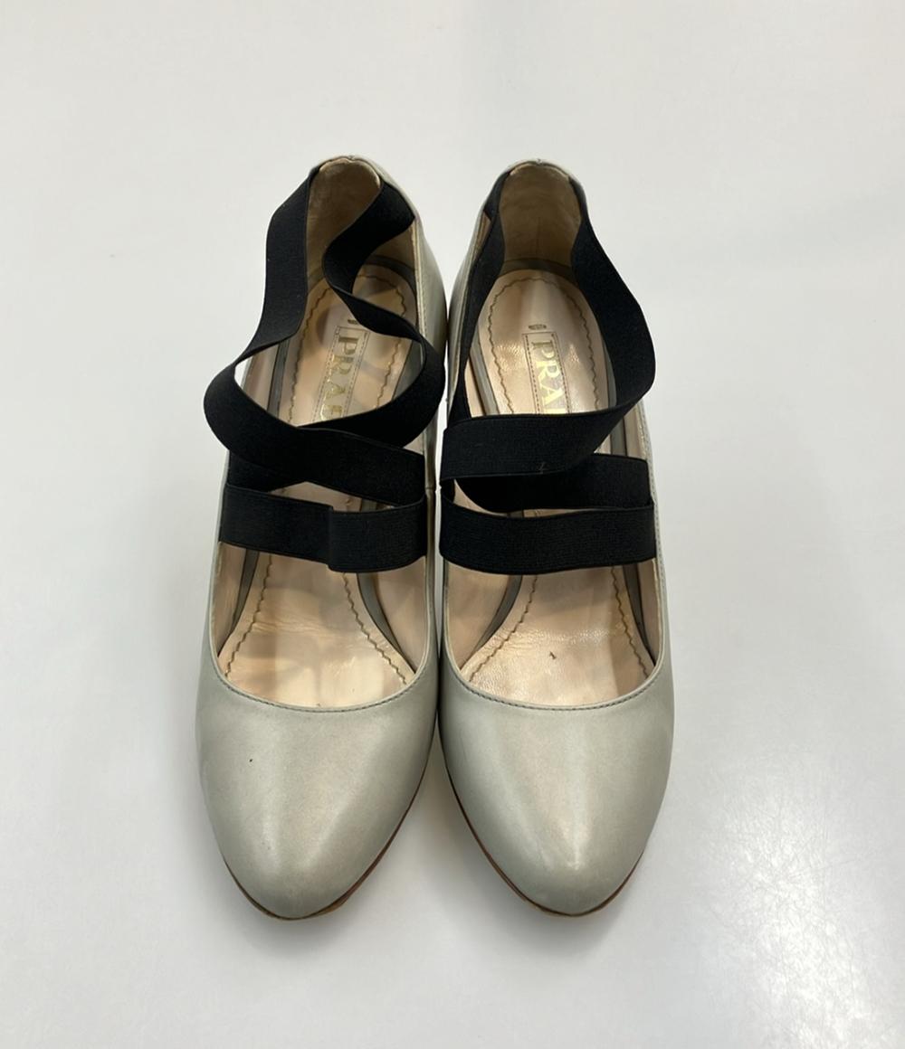 PRADA アンクルパンプス レディース SIZE 37 1/2 プラダ