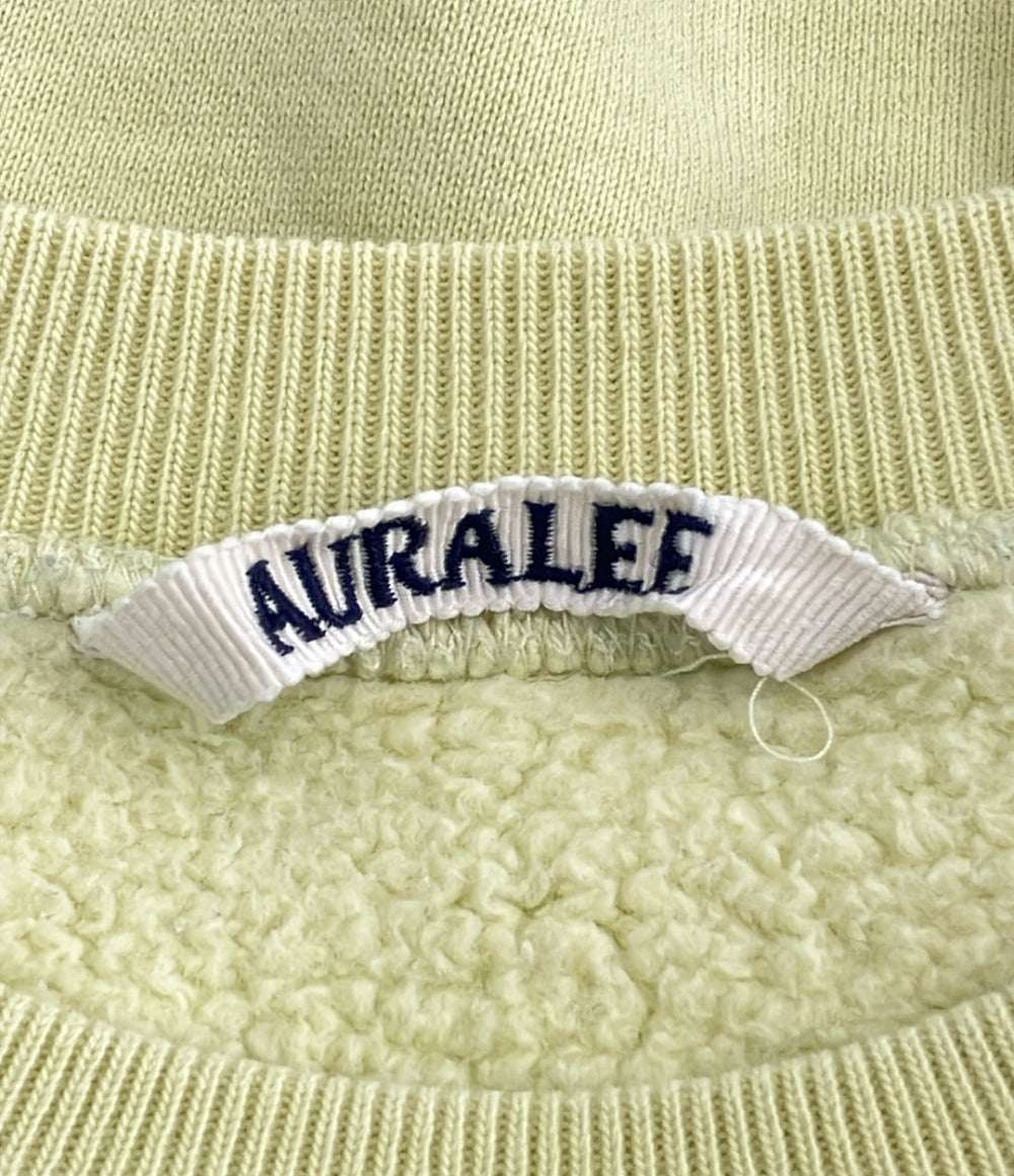 AURALEE 長袖 スムーズ ソフト スウェット 裏起毛 A24AP06TU レディース SIZE 0 (XS) オーラリー