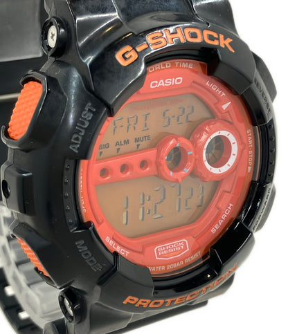 CASIO 腕時計 ハイパーカラーズ G-SHOCK クオーツ オレンジ GD-100HC メンズ カシオ