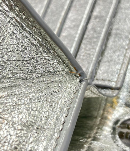 COMME des GARCONS ラウンドファスナー二つ折り財布 牛革 レディース コムデギャルソン