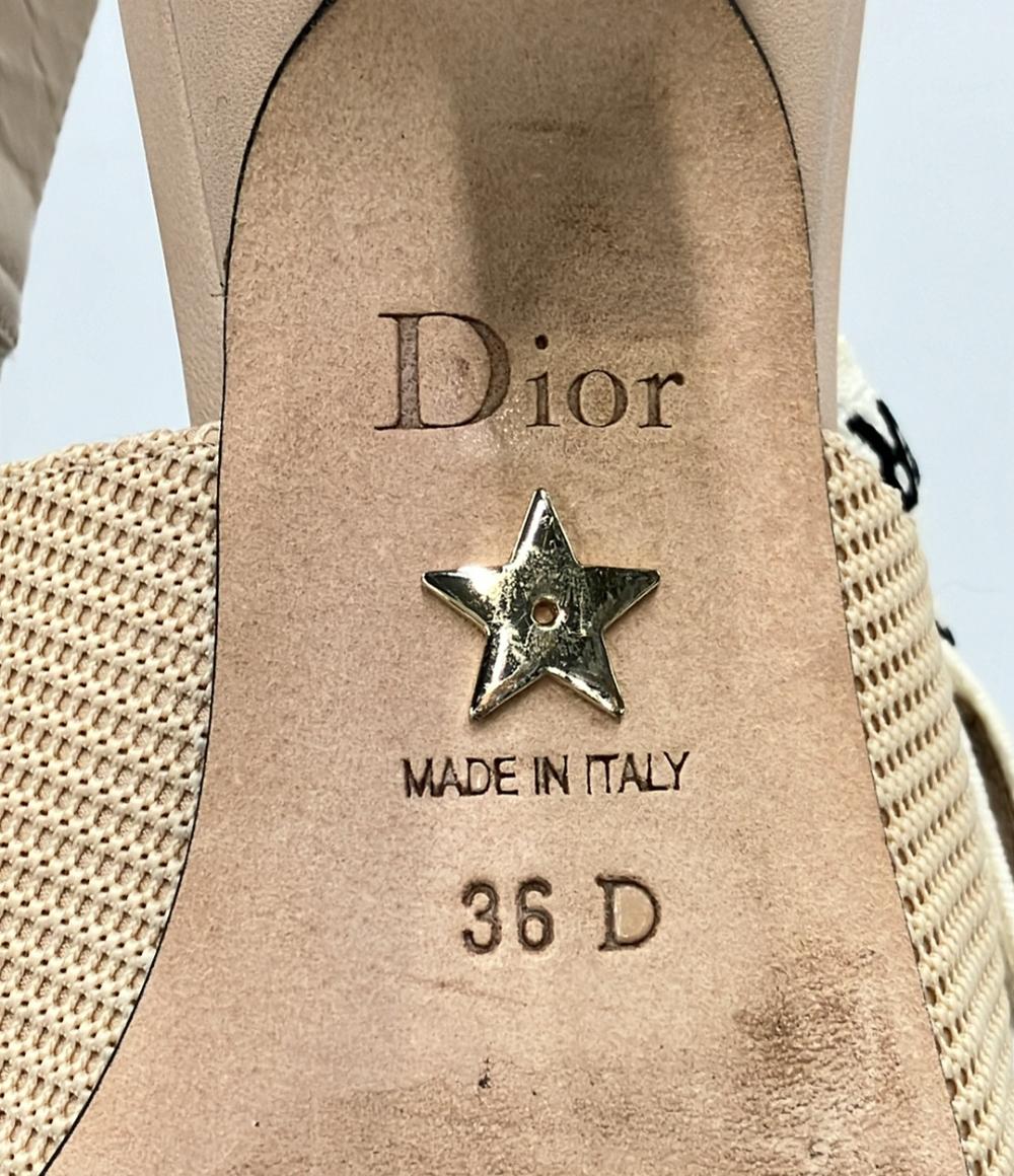 Christian Dior J'Adior スリングバックパンプス MD1118 レディース SIZE 36 (M) クリスチャンディオール