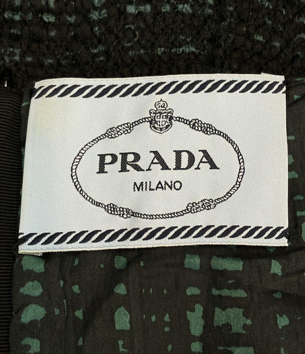 プラダ ノースリーブツイードワンピース レディース SIZE 36S (S) PRADA