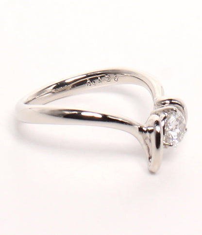美品 リング 指輪 Pt900 ダイヤ 0.426ct レディース SIZE 10号