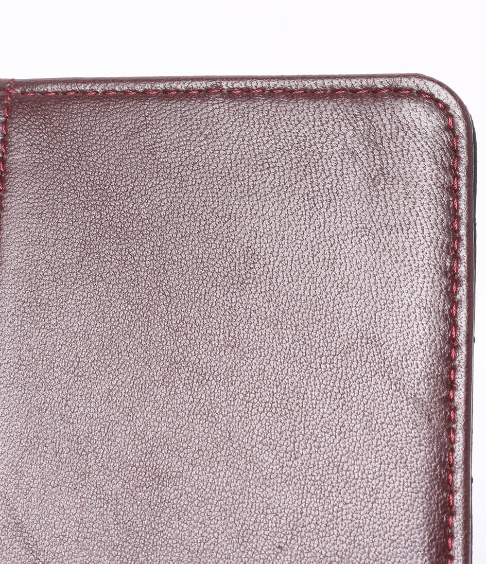CHANEL 手帳カバー シルバー金具 16番台 マトラッセ レディース シャネル
