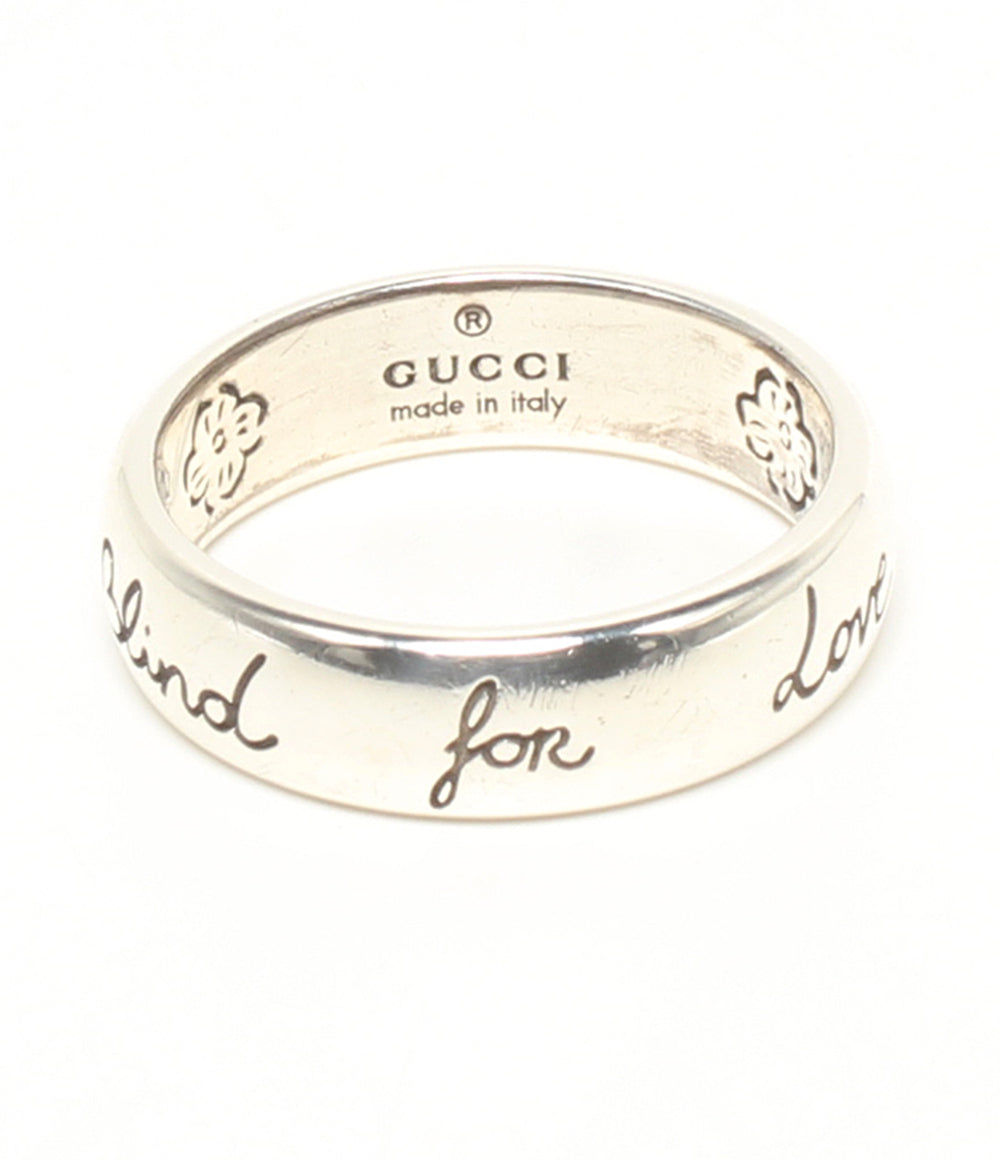 GUCCI リング 指輪 SV925 Blind for Love  1895M1 レディース SIZE 9号 グッチ