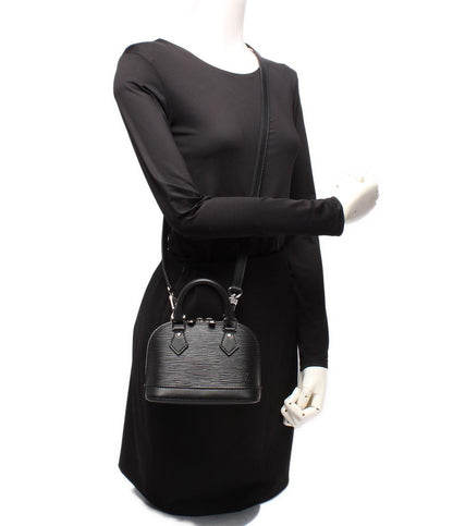 美品 LOUIS VUITTON ハンドバッグ ショルダーバッグ 斜め掛け ナノ アルマ  エピ M81945 レディース ルイ・ヴィトン