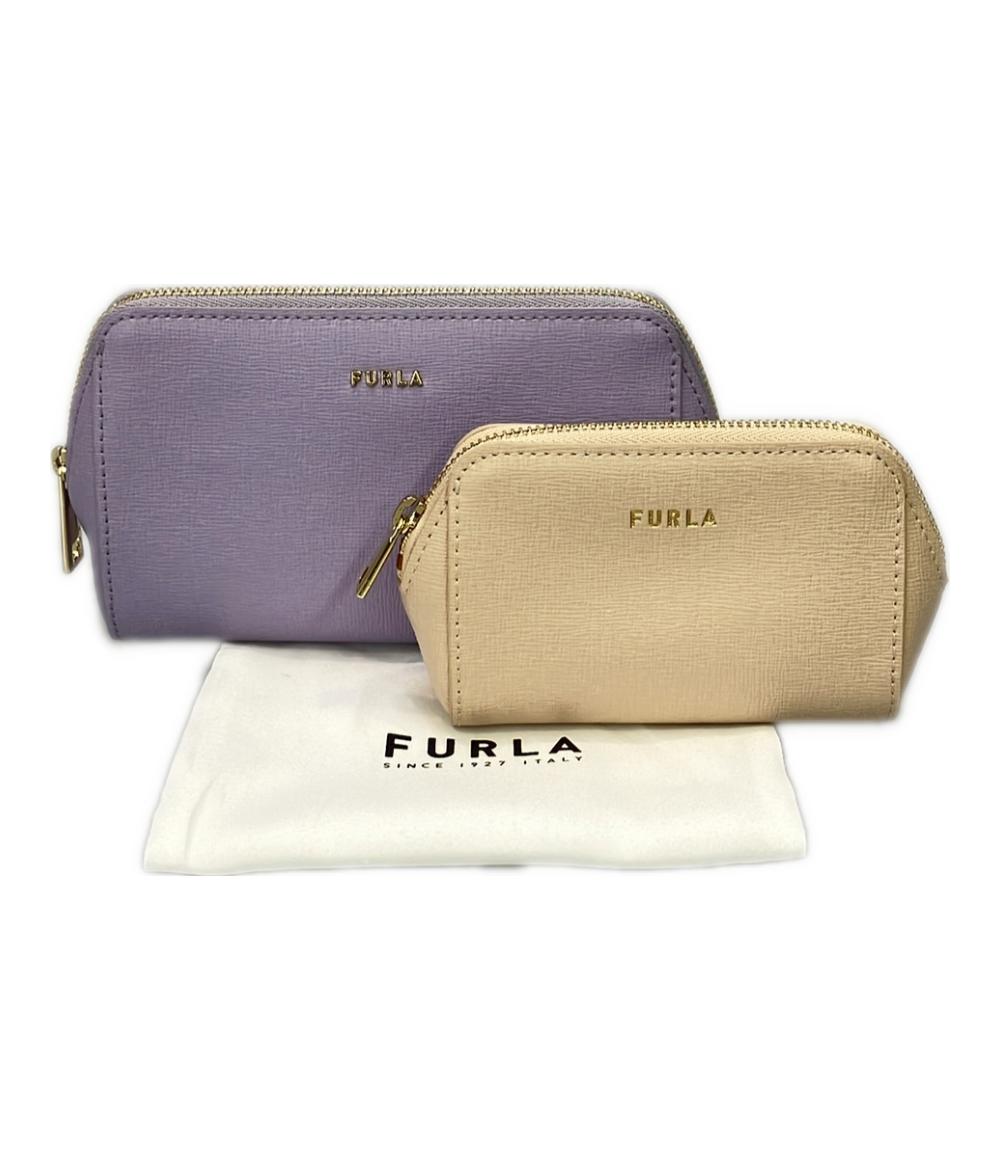 美品 フルラ ポーチ セット レディース Furla