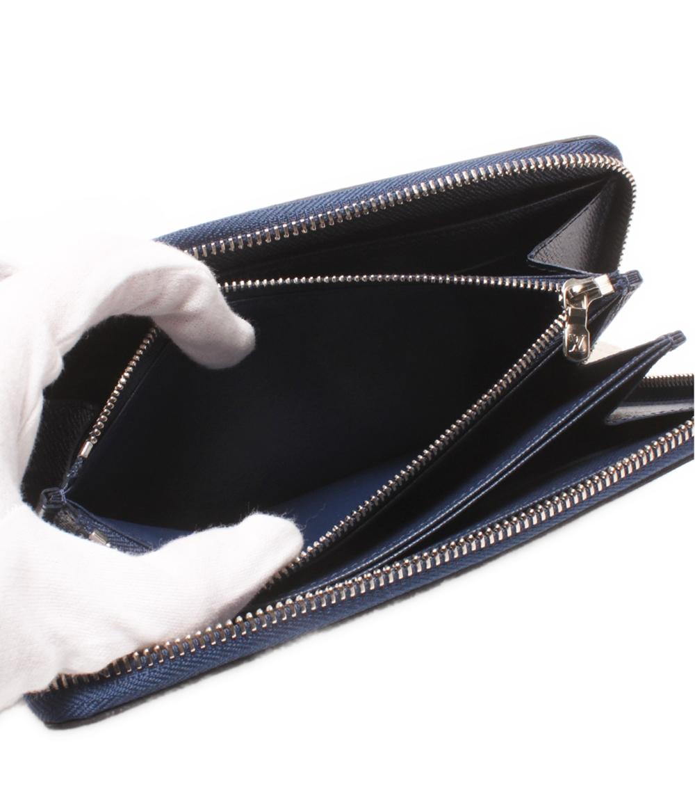 美品 LOUIS VUITTON ラウンドファスナー長財布 ジッピーウォレット エピ M61873 メンズ レディース ルイ・ヴィトン