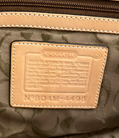 COACH ショルダーバッグ 肩掛け ミニトート 4498 レディース コーチ