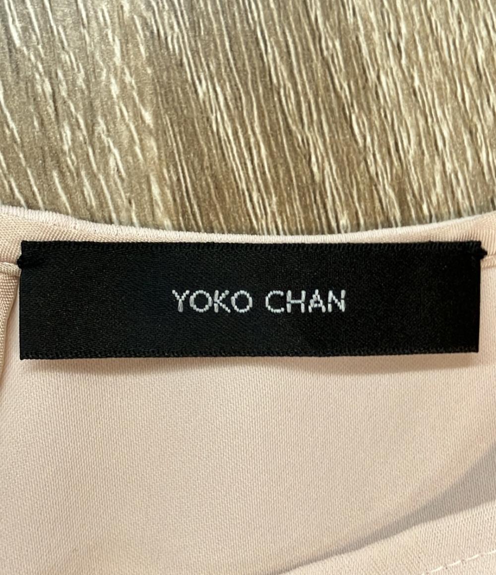YOKO CHAN 長袖ブラウス フリル クールネック ロングスリーブバックティアード YCB-320-212 レディース SIZE 40 (M) ヨーコチャン