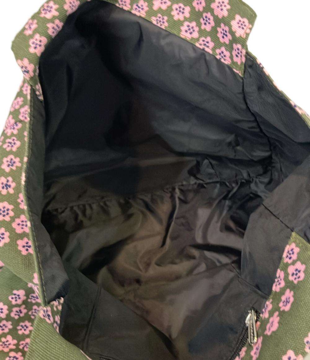 美品 marimekko トートバッグ 肩掛け 花柄 レディース マリメッコ