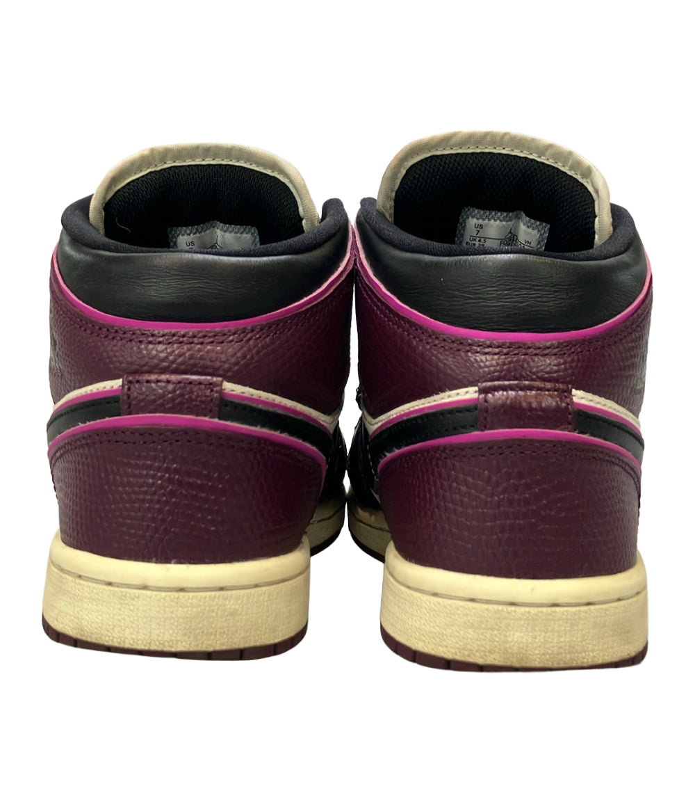 NIKE ミドルカットスニーカー AIR JORDAN 1 MID SE FQ7818-101 レディース SIZE 24.0 ナイキ
