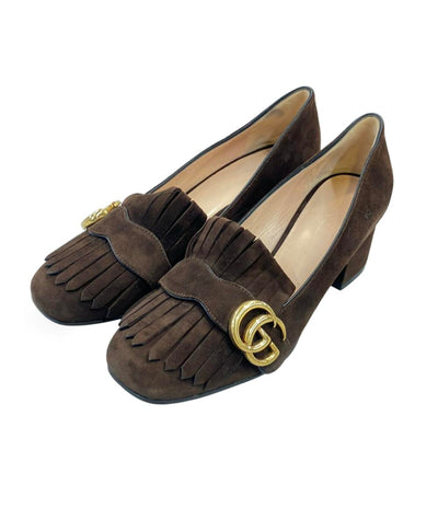 GUCCI GGマーモントフリンジパンプス レディース SIZE 36 1/2 グッチ