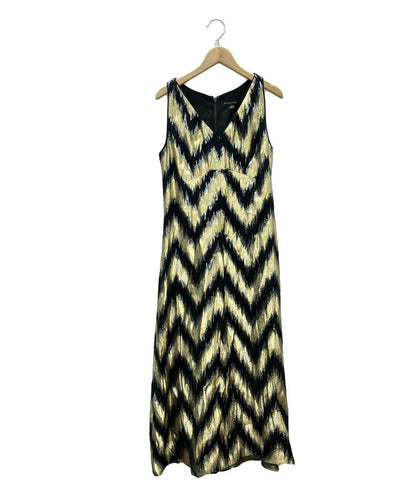 美品 バナナリパブリック バックスリットノースリーブロングワンピース レディース SIZE 2 (M) Banana Republic