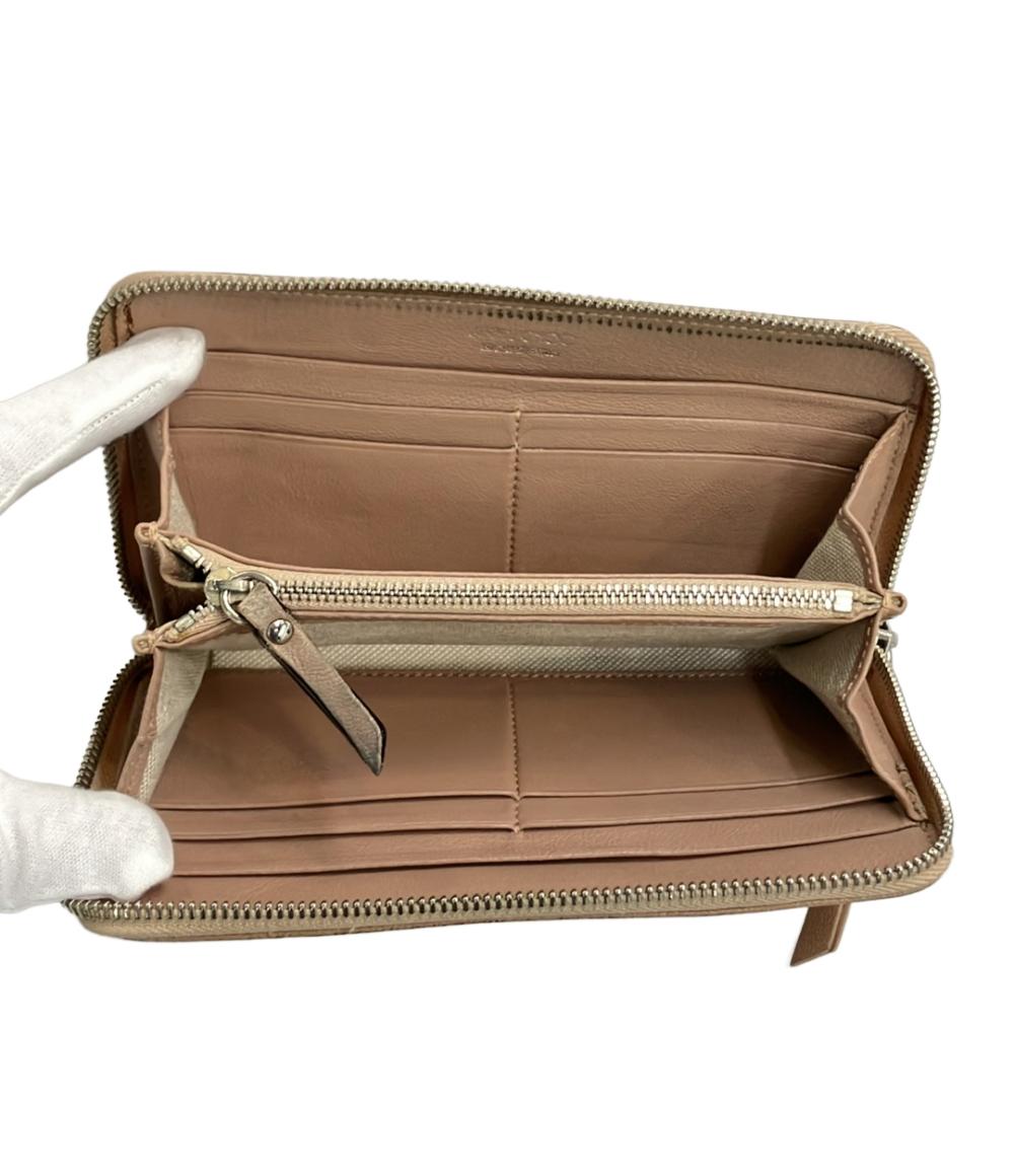 Jimmy Choo ラウンドファスナー長財布 レザー レディース ジミーチュウ