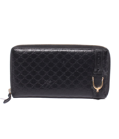 GUCCI ラウンドファスナー長財布 マイクログッチシマ 309758 496085 レディース グッチ