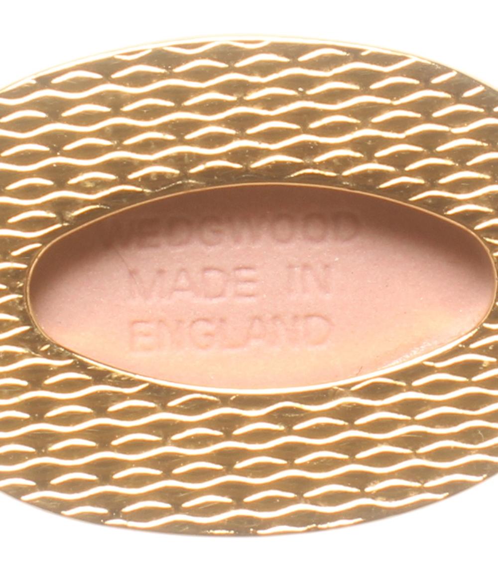 美品 ウェッジウッド ネックレス ジャスパー ピンク レディース WEDGWOOD