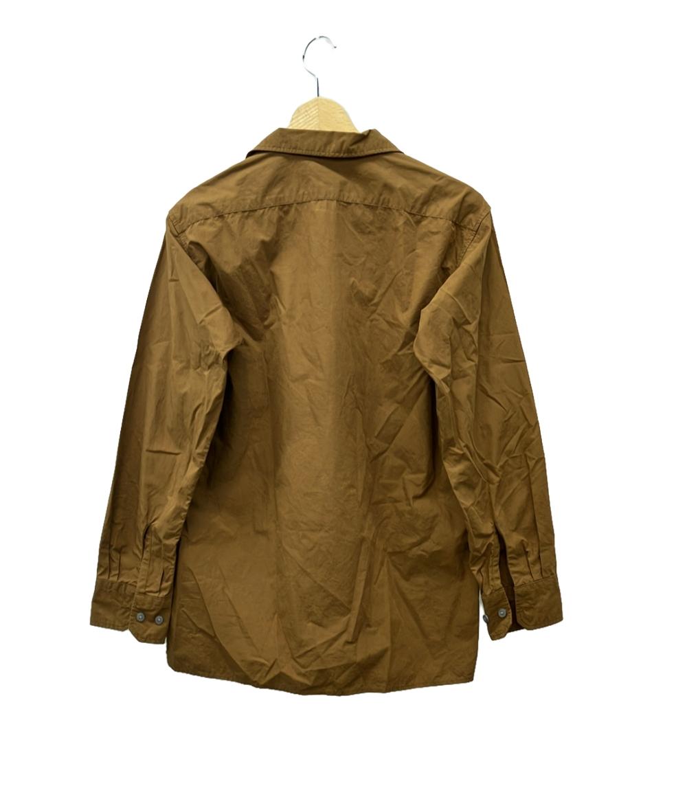 AURALEE 長袖シャツ Lサイズ オレンジ