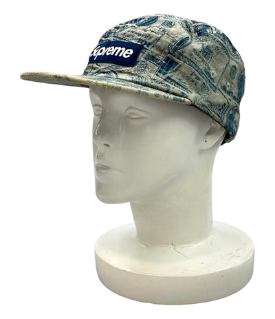美品 Supreme キャップ 100ドル札柄 13SS メンズ シュプリーム