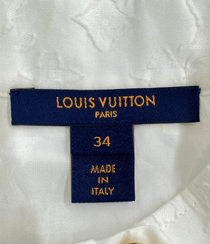 訳あり ルイ・ヴィトン フレンチスリーブブラウス レディース SIZE 34 LOUIS VUITTON