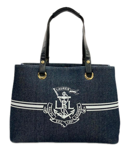 RALPH LAUREN トートバッグ デニム レディース ラルフローレン