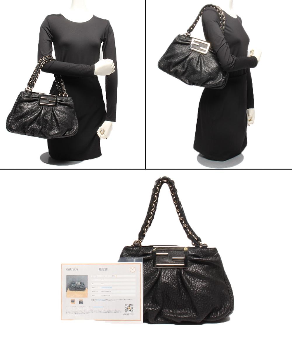 美品 FENDI フェンディ ミア チェーン 美品 フェンディ チェーンハンドバッグ ショルダーバッグ 肩掛け ミア