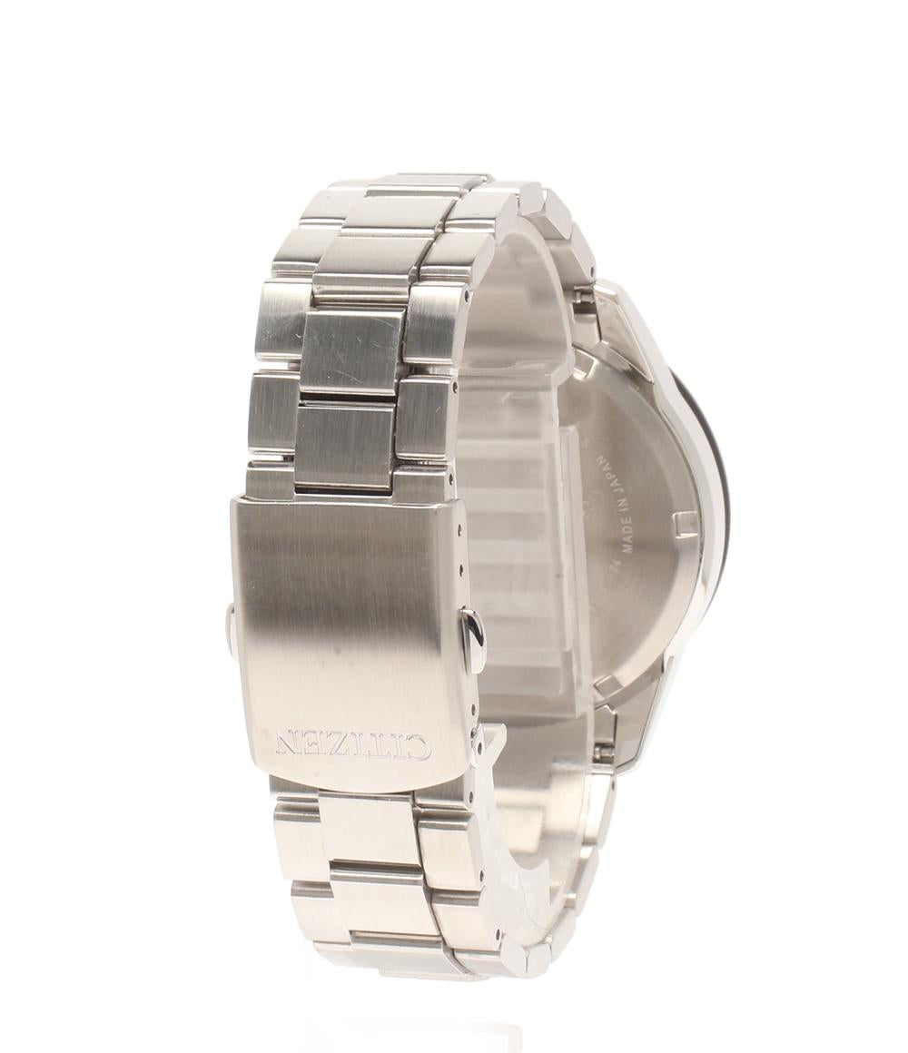 美品 CITIZEN 腕時計 エコドライブ ソーラー ブラック E820-S122635 メンズ シチズン