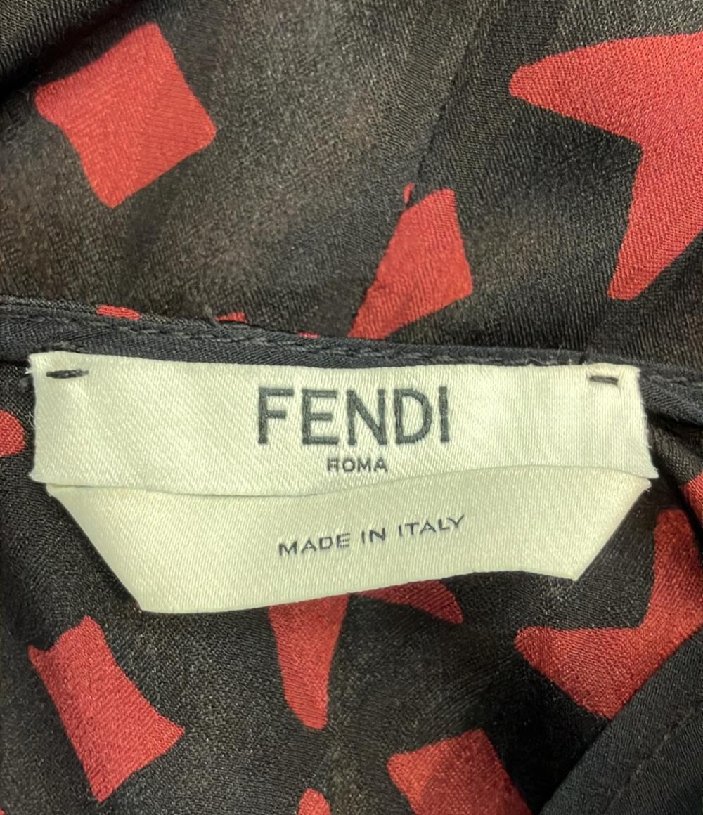 フェンディ 長袖ワンピース 総柄 レディース SIZE 36 (XS) FENDI