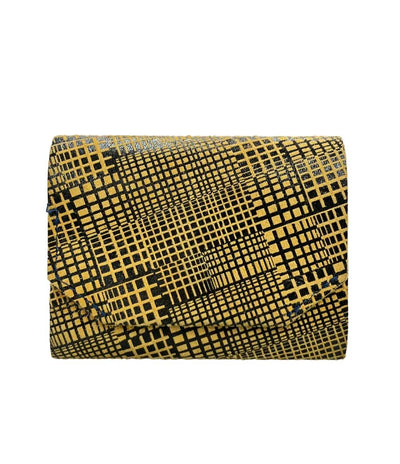 美品 carmine 三つ折り財布 レディース カーマイン