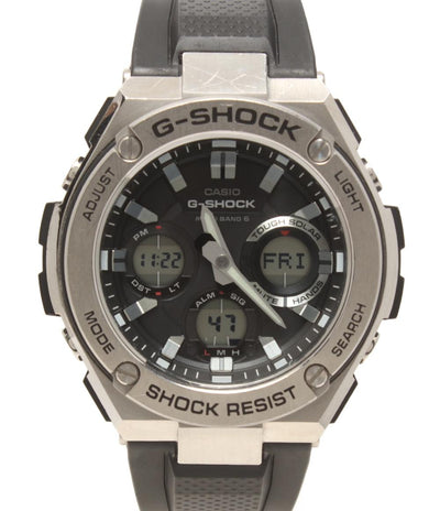 カシオ 腕時計 G-STEEL G-SHOCK ソーラー ブラック GST-W110-1AJF メンズ CASIO