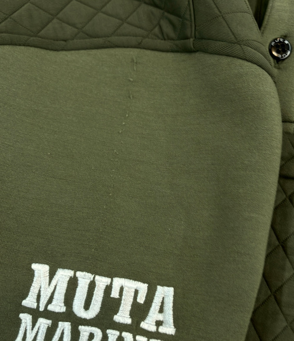 muta MARINE 長袖ポロシャツ キルティング メンズ SIZE 6 (L) ムータ・マリン